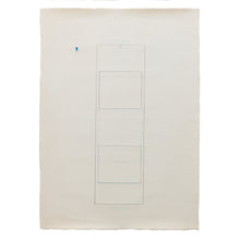 Load image into Gallery viewer, Elevator Drawing by Michael Brewster  Ink and Colored Pencil on Paper 41.5 x 30 inches 105.5 x 76.25 centimeters
